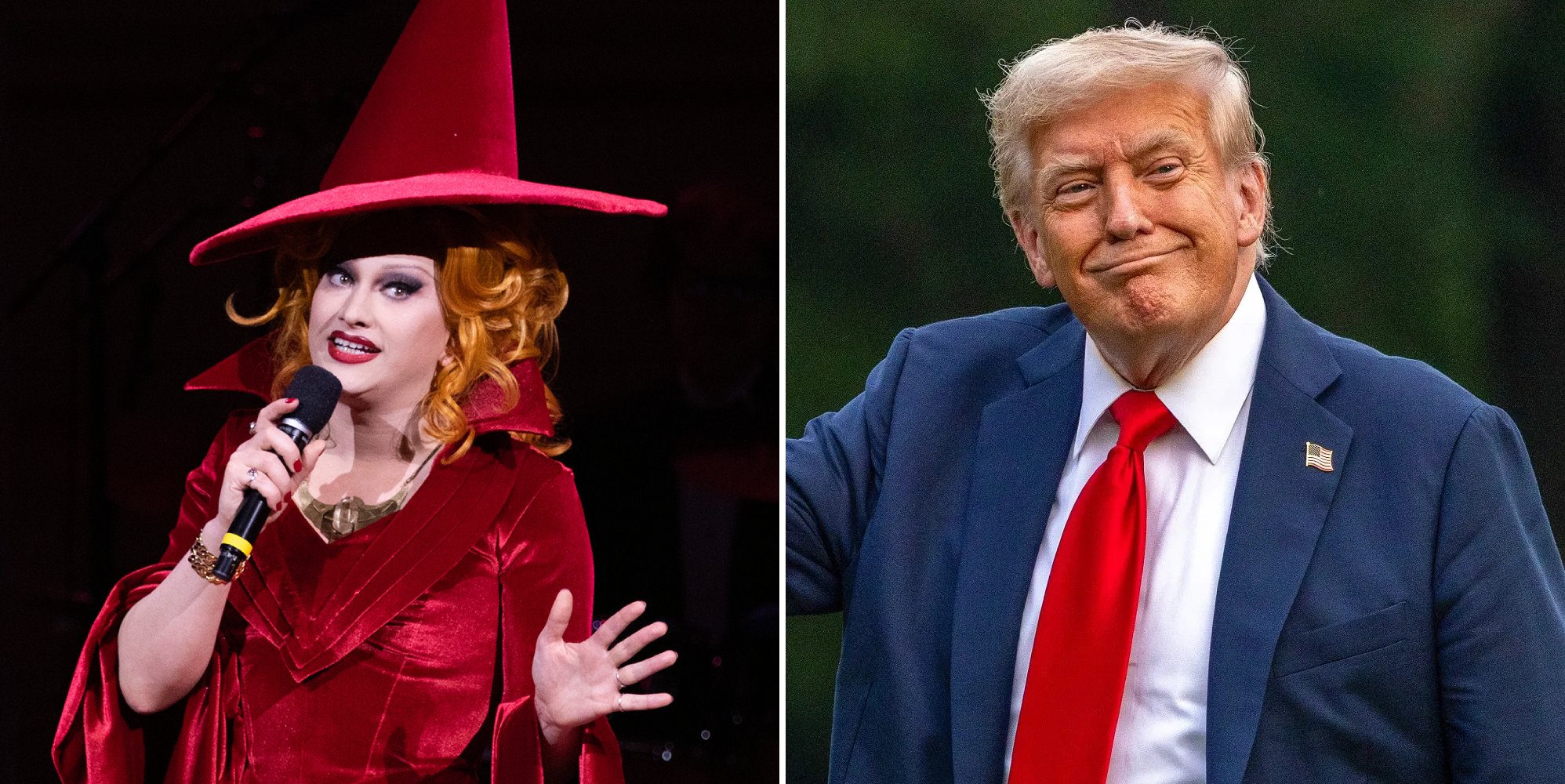 Jinkx Monsoon says she 'hexes' Donald Trump whenever she passes Trump Tower