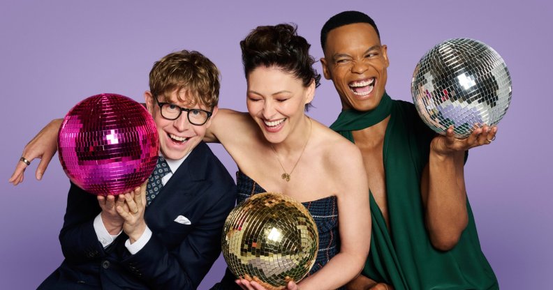 Josh Widdicombe, Emma Willis and Johannes Radebe are the new Strictly hosts