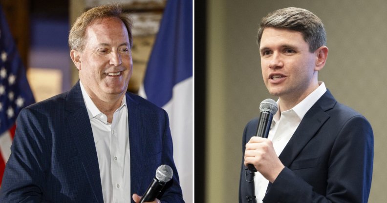 Ken Paxton and James Talarico