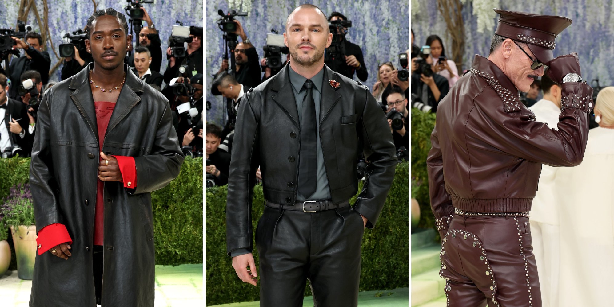 Luke Evans, Nicholas Hoult and more bring ‘leather daddy’ to Met Gala 2026