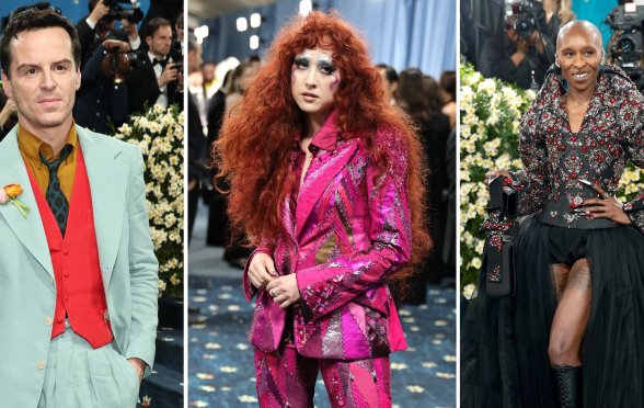 Andrew Scott, Chappell Roan and Cynthia Erivo at the 2025 Met Gala