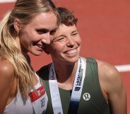 Emma Gee and Nikki Hiltz