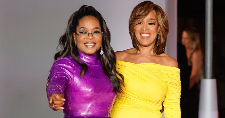 Oprah Winfrey and Gayle King