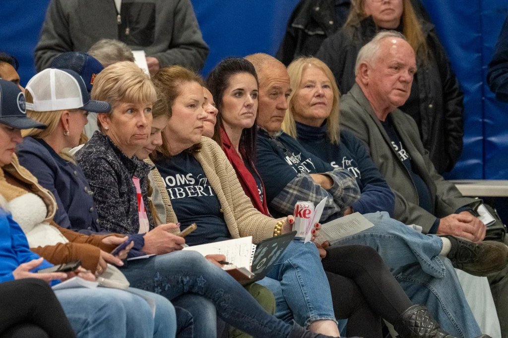 Moms for Liberty supporters