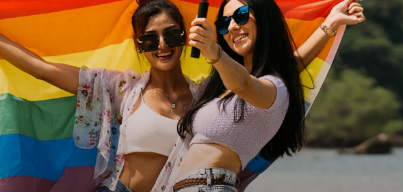 The majority of LGBTQ+ people are staying in the closet abroad, a new survey shows. (Envato)
