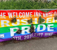 Pride flag set on fire in Rushden, Northamptonshire