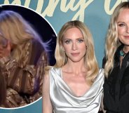 Brittany Snow and Malin Akerman kissed at the Las Culturistas Awards