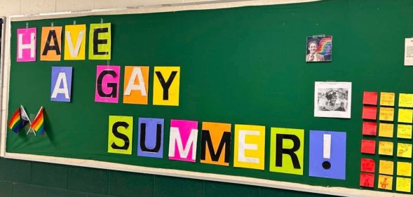 have a gay summer board at Dartmouth Public Schools