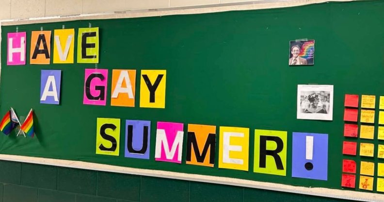 have a gay summer board at Dartmouth Public Schools