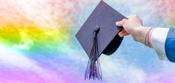 A student was banned from graduation after coming out as gay