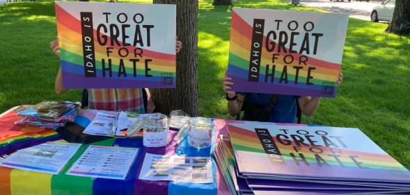 Residents of Boise, Idaho are fighting back against the Pride flag ban