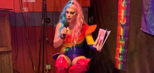 Drag queen Jadein Black