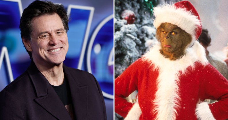 Jim Carrey played The Grinch