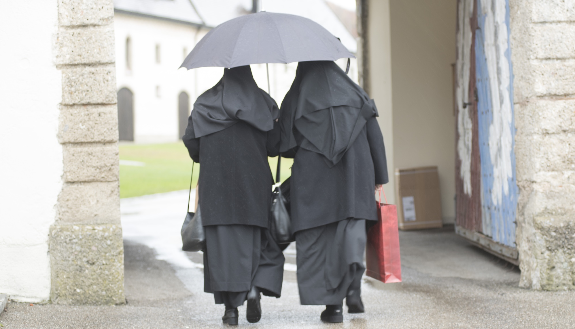 Enemy lesbian nuns quit convent and marry each other Enemy lesbian nuns quit convent and marry each other