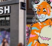 Lush have come under fire for a new window display