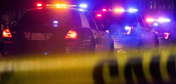 Police cars