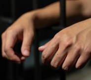 a man in prison