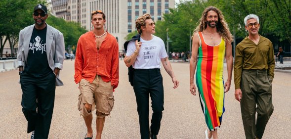 Queer Eye's "Fab Five" - Karamo Brown, Antoni Porowski, Jeremiah Brent, Jonathan Van Ness, Tan France