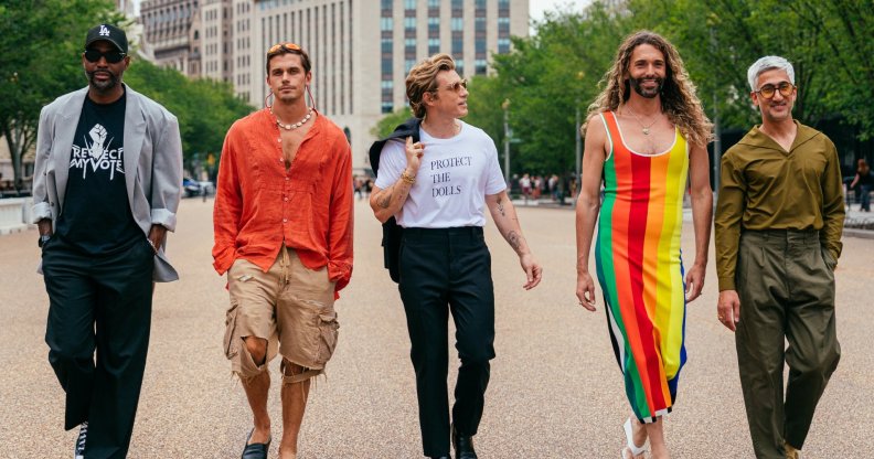 Queer Eye's "Fab Five" - Karamo Brown, Antoni Porowski, Jeremiah Brent, Jonathan Van Ness, Tan France