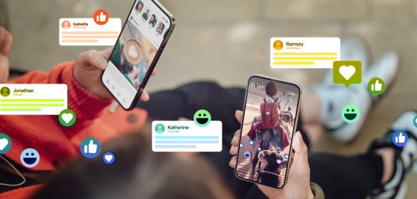 teens using social media