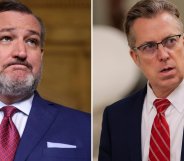 Ted Cruz (left) called out Andy Ogles