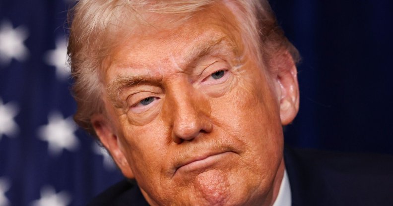 US president and Republican leader Donald Trump.