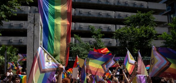 A Pride event in Turkey in 2023
