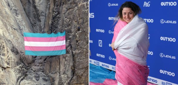 Shannon 'SJ' Joslin was fired after hanging the trans pride flag in Yosemite (Image: Getty Images)