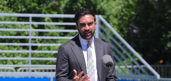 Zohran Mamdani hosted his inaugural Pride Reception