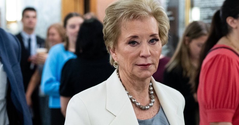 Education Secretary Linda McMahon