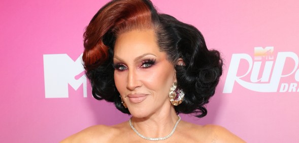 Michelle Visage headshot against pink background