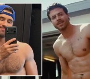 Robbie GK and François Arnaud