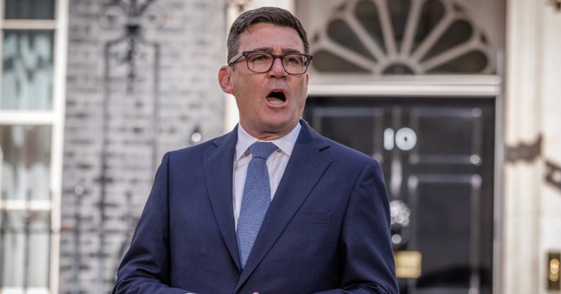 Andy Burnham is the new Prime Minister