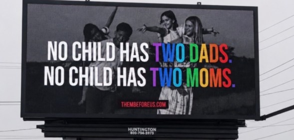 Anti-LGBTQ+ billboards in Ohio