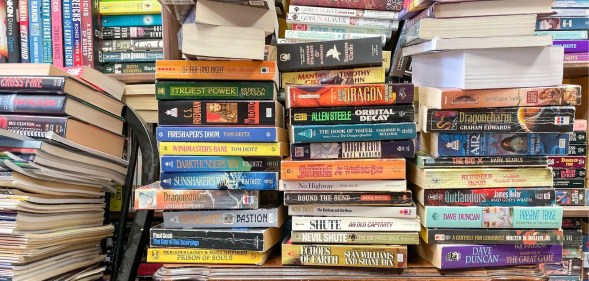 stacks of books