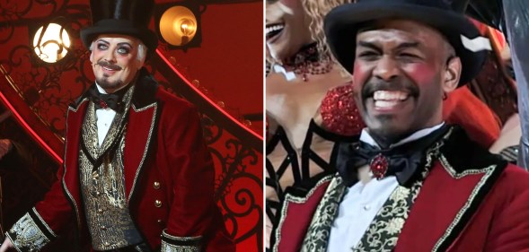 Boy George's Moulin Rogue co-star Patrick Clanton called him out