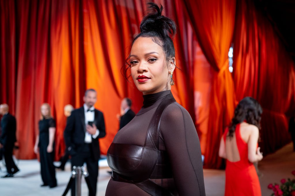 Rihanna at the Oscars.