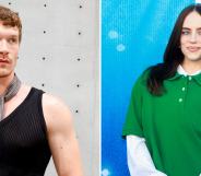 Connor Storrie and Billie Eilish