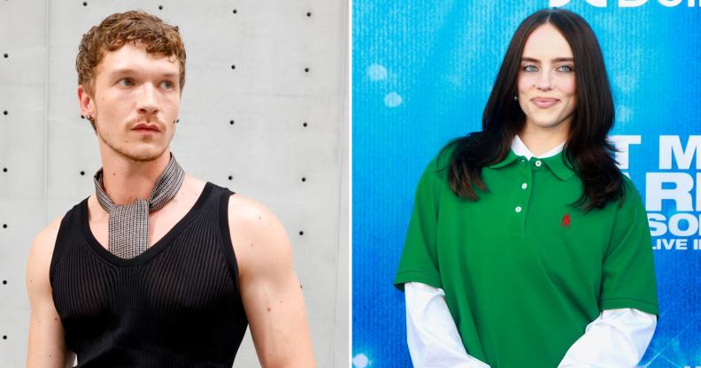 Connor Storrie and Billie Eilish