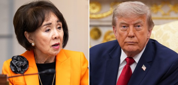 Doris Matsui and Donald Trump