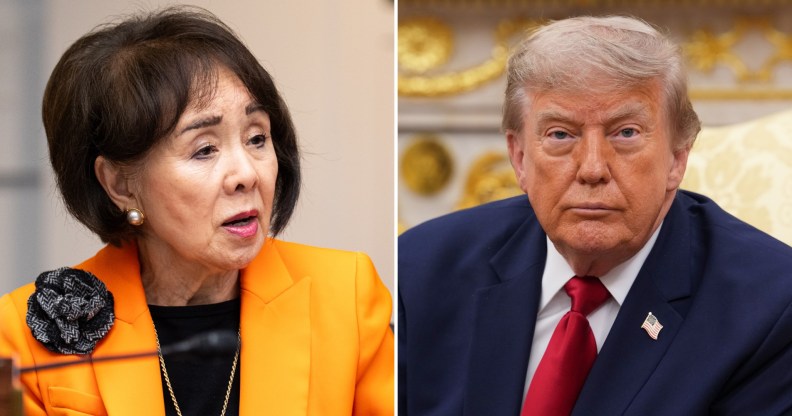 Doris Matsui and Donald Trump