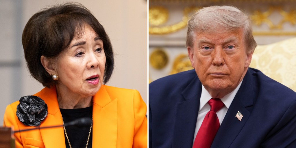 Doris Matsui and Donald Trump