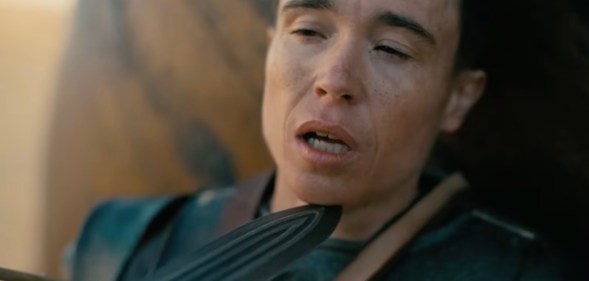 Elliot Page plays Sinon in The Odyssey