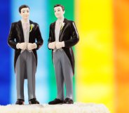 gay wedding cake