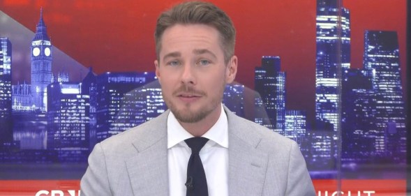 GB News host Alex Armstrong