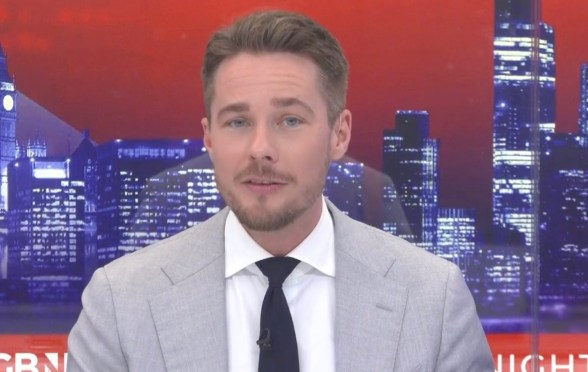GB News host Alex Armstrong