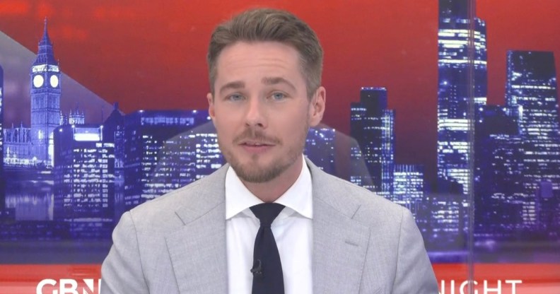 GB News host Alex Armstrong