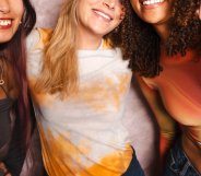 A group of young women
