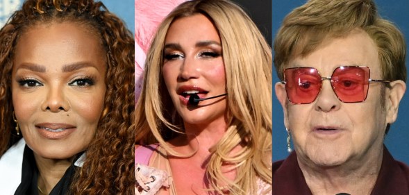 Janet Jackson, Kesha and Elton John