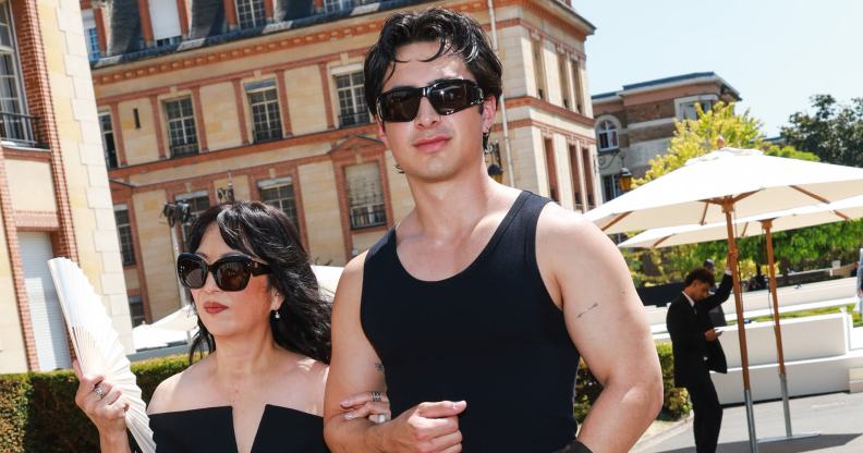 Hudson Williams in Paris
